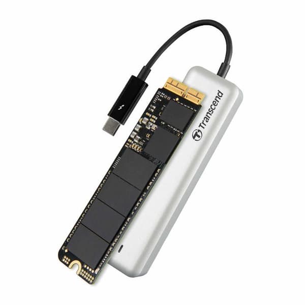 JetDrive 825 SSD - TRANSCEND - 240 GB - Extern (bärbar) - Thunderbolt