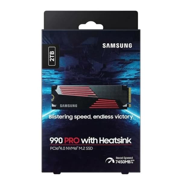 Samsung 990 PRO V-NAND MLC 2TB SSD-hårddisk
