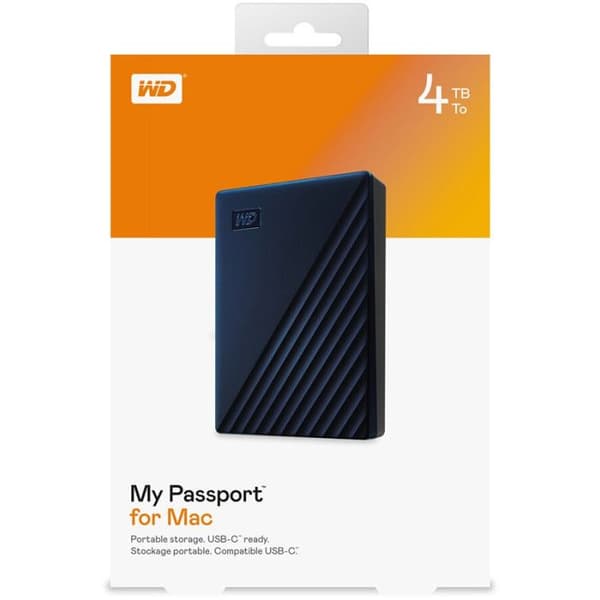 Wd MY PASSPORT MAC 5TB extern hårddisk