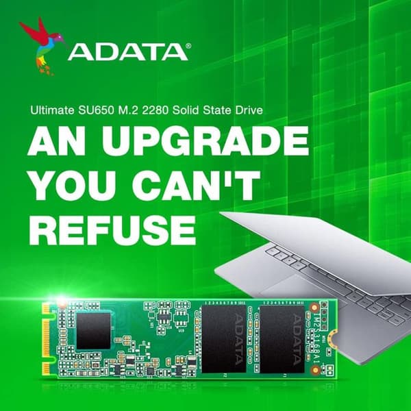 Adata SSD 1,0 GB Ultimate SU650 M.2 SATA - 4711085936028