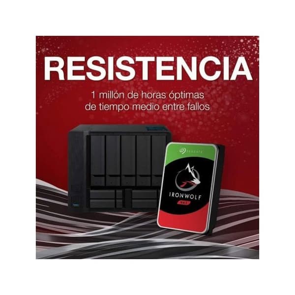 NAS HDD Intern hårddisk - SEAGATE - IronWolf 2 TB - 5900 RPM - 256 MB Cache