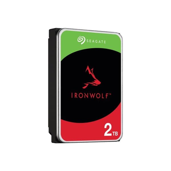 NAS HDD Intern hårddisk - SEAGATE - IronWolf 2 TB - 5900 RPM - 256 MB Cache