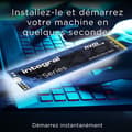 Miniatyrbild 3 av 4: INTEGRAL - Intern Solid State Drive - M2 SERIES M.2 2280 PCIE NVMe- 250Go - M.2 NVMe PCIe Gen3x4 (INSSD250GM280NM2)