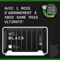 Miniatyrbild 3 av 3: Western Digital D30 Extern SSD för Xbox 1TB Svart