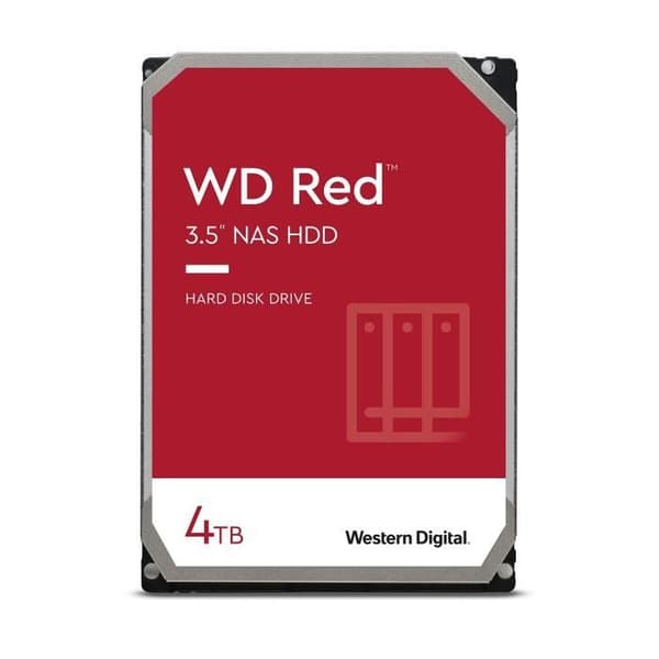 WD Red™ - NAS intern hårddisk - 4TB - 5400 rpm - 3,5" (WD40EFAX)