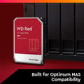 Miniatyrbild 5 av 6: WD Red™ - NAS intern hårddisk - 4TB - 5400 rpm - 3,5" (WD40EFAX)