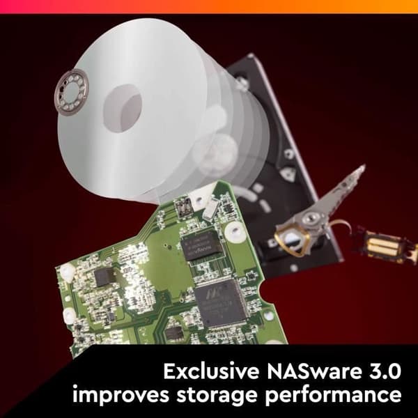 WD Red™ - NAS intern hårddisk - 4TB - 5400 rpm - 3,5" (WD40EFAX)