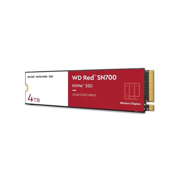 Interna hårddisk - WESTERN DIGITAL - WD Red SSD SN700 - 4To - PCIe Gen3 - M.2 2280