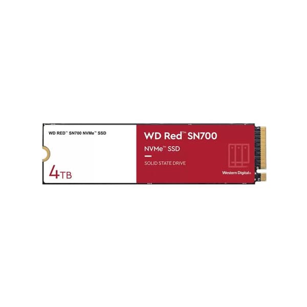 Interna hårddisk - WESTERN DIGITAL - WD Red SSD SN700 - 4To - PCIe Gen3 - M.2 2280