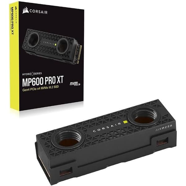 Corsair Hydro X Edition MP600 PRO XT - 4TB NVMe PCIe M.2 Solid State Drive (CSSD-F4000GBMP600PHXT)
