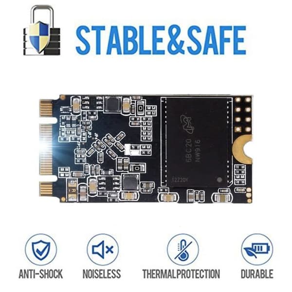 M.2 2242 500 GB SSD Dogfish Ngff inuti hårddisken Högpresterande Solid State Drive Inkluderar A 240