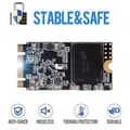 Miniatyrbild 3 av 3: M.2 2242 500 GB SSD Dogfish Ngff inuti hårddisken Högpresterande Solid State Drive Inkluderar A 240
