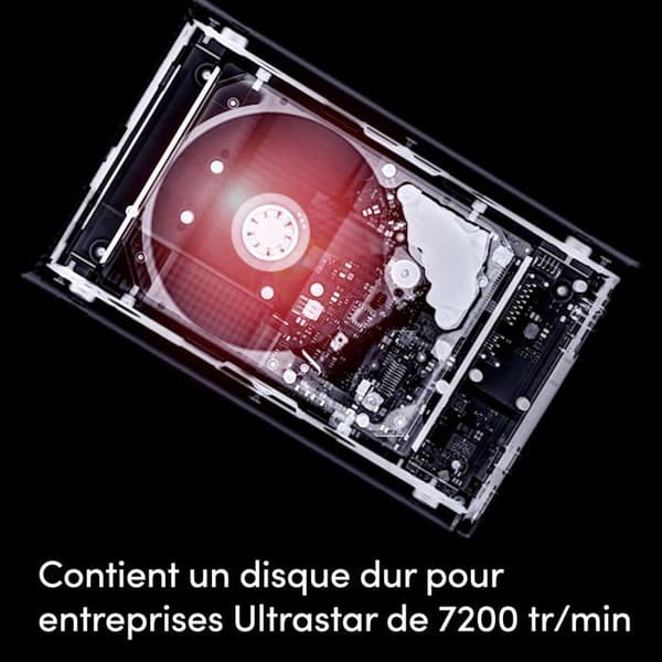 Extern hårddisk - SanDisk Professional - G-DRIVE PRO 18TB - 18 To - USB 3.2 Gen 2 - Thunderbolt 3