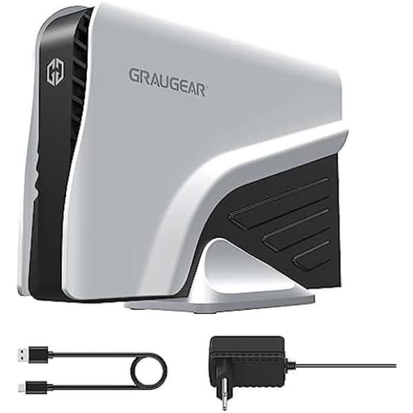 Extern hårddisk - GRAUGEAR - G-3501-A-10G - 4 To - USB 3.0 - Svart Vit