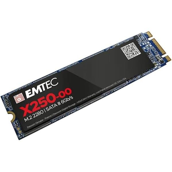 Intern SSD - EMTEC - X250 Power Plus - 2To - 3D NAND - Ultra-snabb