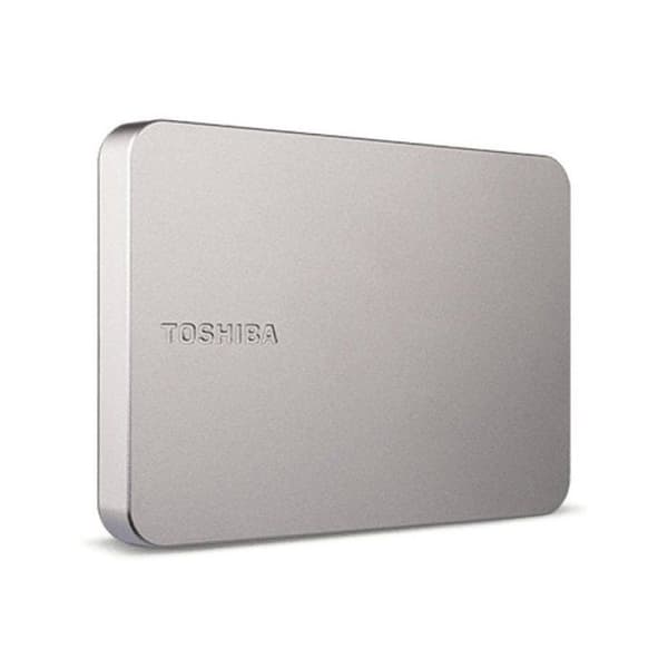 LAGRING, HDD, Externa HDD, Toshiba Canvio Flex Hdd Ext 2tb Varm Silver