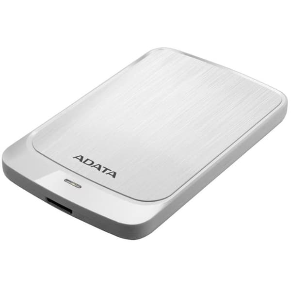 Extern hårddisk - ADATA - HV320 - 2 To - USB 3.0 - Vit