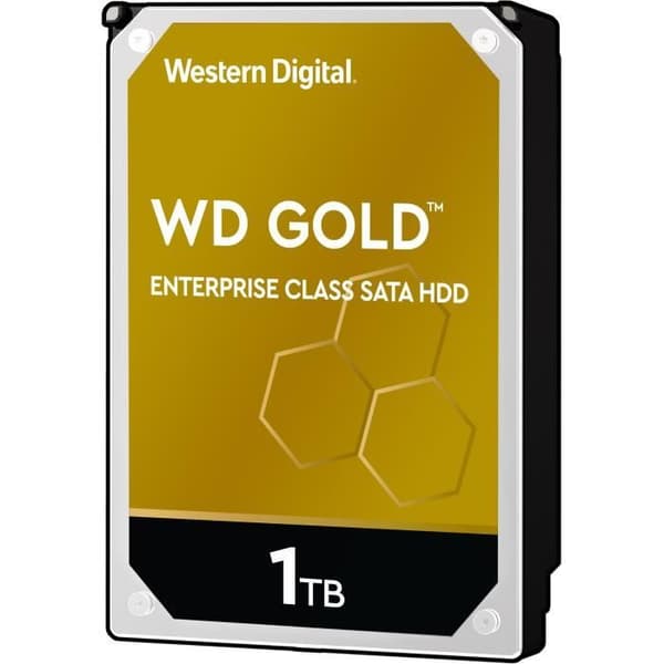 WD Gold™ - Enterprise intern hårddisk - 1TB - 7200 rpm - 3,5" (WD1005FBYZ)