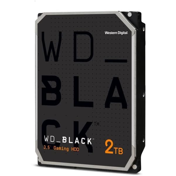 WD Black™ - Prestanda intern hårddisk - 2TB - 7200 rpm - 3,5" (WD2003FZEX)