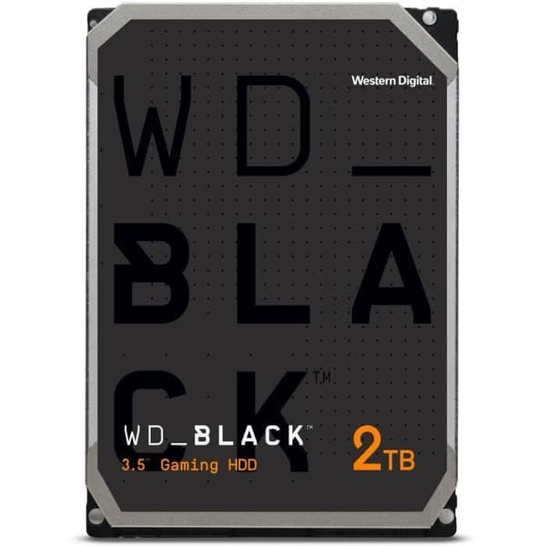 WD Black™ - Prestanda intern hårddisk - 2TB - 7200 rpm - 3,5" (WD2003FZEX)