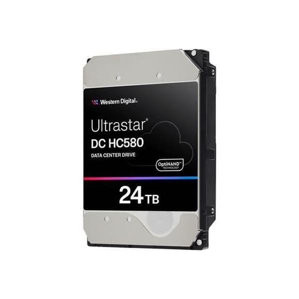 WD Ultrastar DC HC580 WUH722424AL5204 - hårddisk - datacenter - 24 To - SAS 12Gb/s