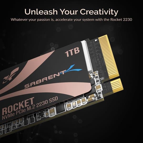 Sabrent solid state hårddisk - SB-2130-1TB
