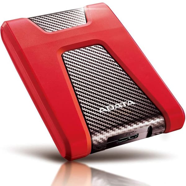 ADATA AHD650-1TU3-CBK 2,5" 1000 GB USB 3.0 extern hårddisk - röd
