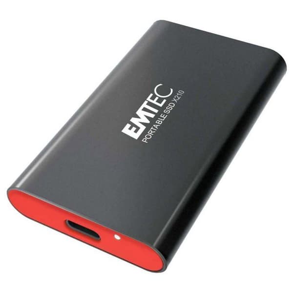 X210 Elite 128GB extern SSD-enhet - EMTEC - USB-C 3.2 Gen 2 - Stöttålig och antivibration