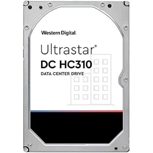 Hårddisk - WESTERN DIGITAL - Ultrastar DC HC310 - 4000 GB - SATA 6 Gb/s - 3,5"