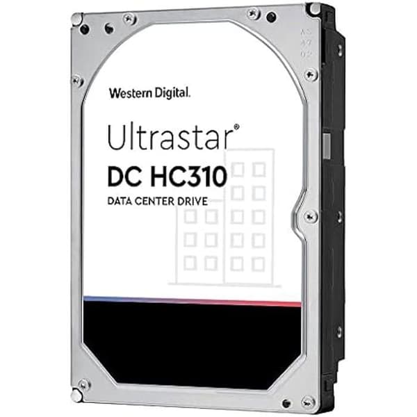 Hårddisk - WESTERN DIGITAL - Ultrastar DC HC310 - 4000 GB - SATA 6 Gb/s - 3,5"