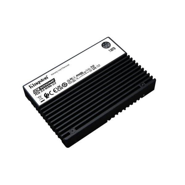 SSD - KINGSTON - DC3000ME - 7,68 To - PCIe 5.0 NVMe - AES 256 bit kryptering