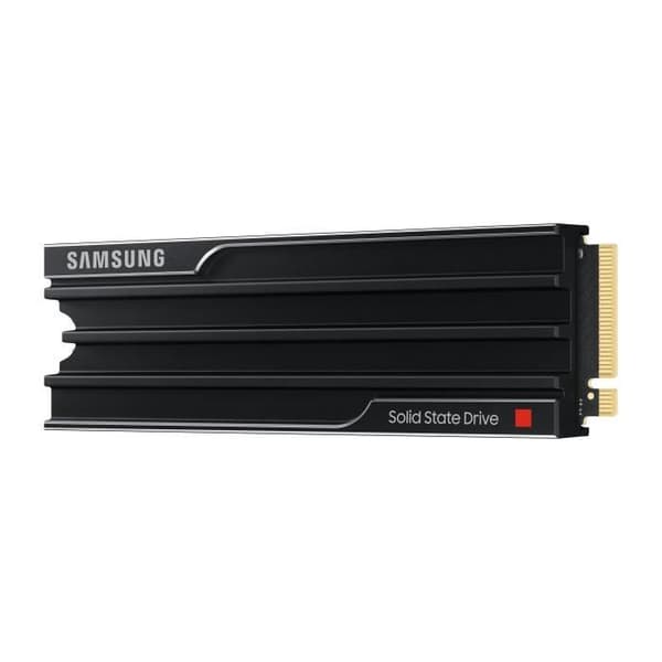 Samsung - Intern SSD - 9100 PRO med kylfläns NVMe M.2 PCIe 5.0 x4 - 2 To - Läs hastighet upp till 14 800 Mo/s - MZ-VAP2T0CW