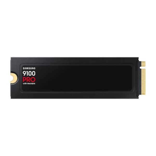 Samsung - Intern SSD - 9100 PRO med kylfläns NVMe M.2 PCIe 5.0 x4 - 2 To - Läs hastighet upp till 14 800 Mo/s - MZ-VAP2T0CW