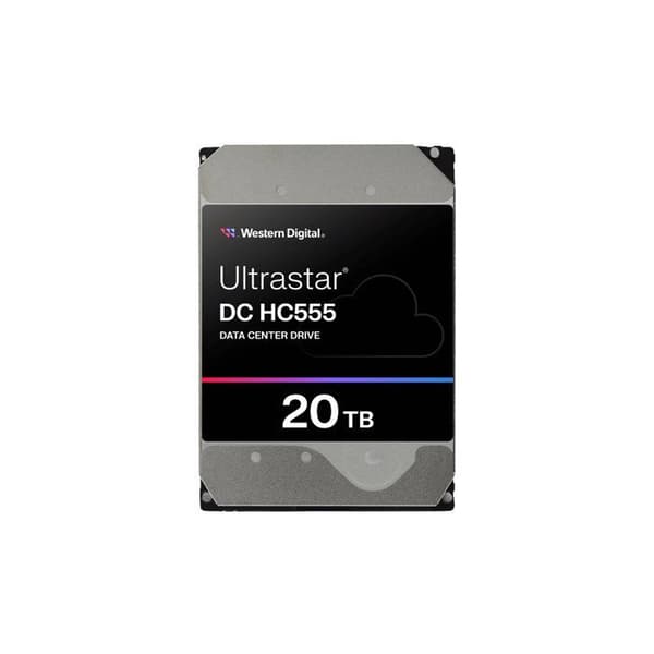 WD Ultrastar DC HC555 - hårddisk - datacenter - 20 To - SATA 6Gb/s