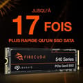 Miniatyrbild 4 av 6: Intern SSD-enhet - SEAGATE - Firecuda 540 1TB - M.2 2280 Pcle 5:e generationen