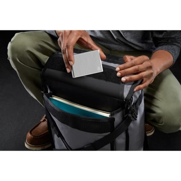 SEAGATE - Extern SSD - One Touch - 1TB - NVMe - USB-C - Grå (STKG1000401)