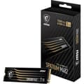 Miniatyrbild 1 av 4: SSD Intern - MSI - SPATIUM M482 - 1 To - PCIe 4.0 - Läsning 7200 MB/s - Skrivning 6100 MB/s