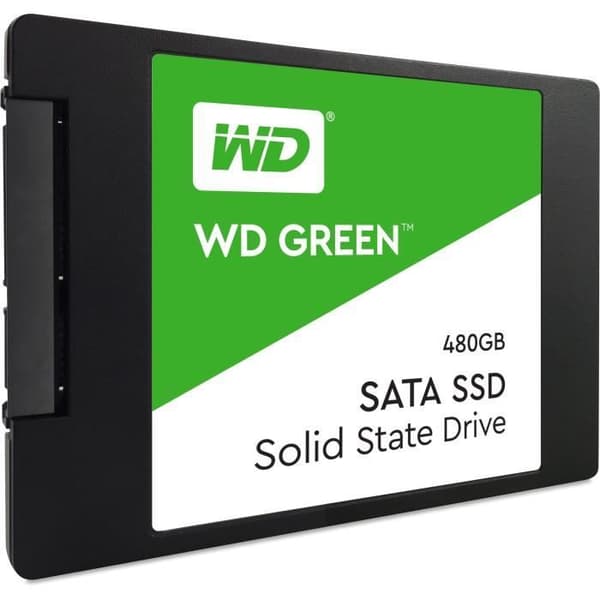 WD Green™ - Intern Solid State Drive - 480 GB - 2,5" (WDS480G2G0A)