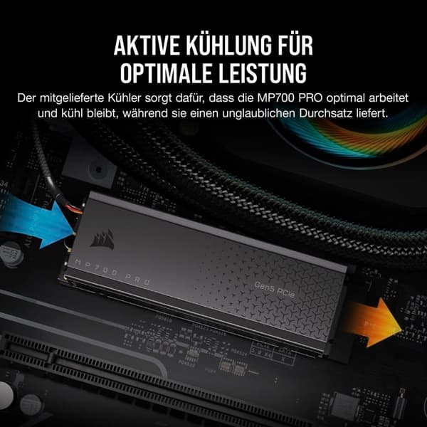 CORSAIR MP700 PRO 2 To med di