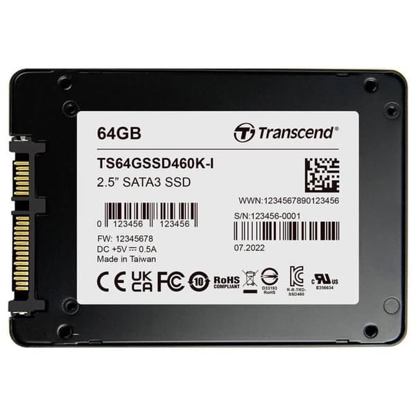 Överskrida 64 GB intern mSATA SSD TS64GSSD460KI-VS1