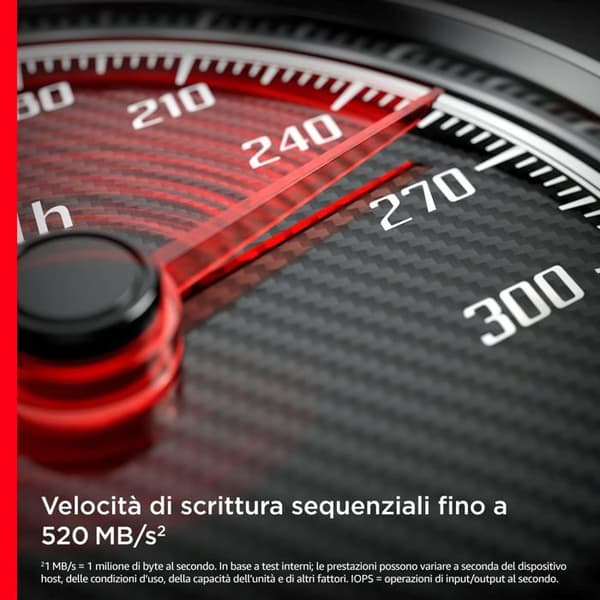SanDisk 4TB Ultra 3D Solid State Drive upp till 560 MB-s 2,5" SATA