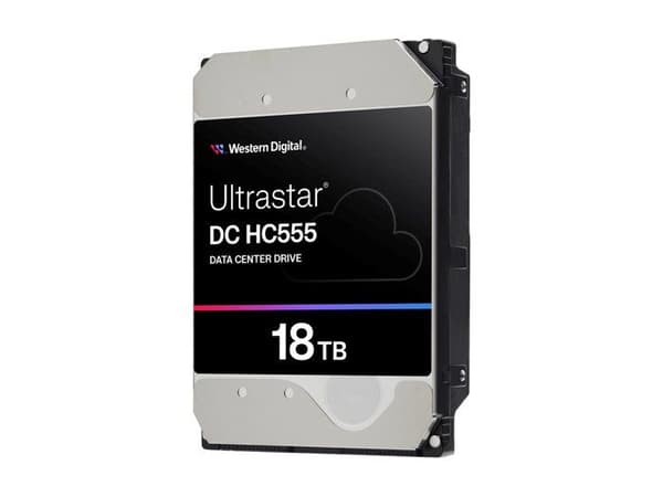 WD Ultrastar DC HC555 - hårddisk - datacenter - 18 To - SATA 6Gb/s