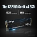 Miniatyrbild 2 av 7: PNY - CS2150 2TB - Intern SSD-hårddisk - 2 To - M.2