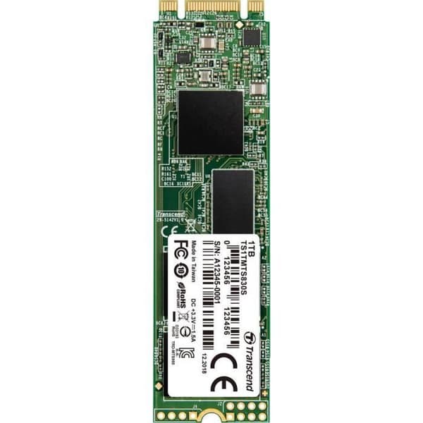 TRANSCEND 830S intern SSD-enhet - 1 TB - M.2 2280 - SATA 6 Gb/s