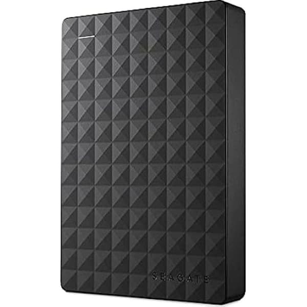Extern hårddisk - SEAGATE - EXPANSION PORTABLE DRIVE 4TB - USB 3.0 - Strömförsörjning via USB - Svart