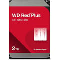 Miniatyrbild 1 av 3: Intern hårddisk - WESTERN DIGITAL - Red Plus - 2TB - 3.5 - Dedikerad NAS - 5400 RPM-klass - SATA 6 GB/s (WD20EFPX)
