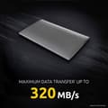 Miniatyrbillede 3 af 3: Ekstern SSD-harddisk - INTENSO - PREMIMUM - 512 GB - Grå