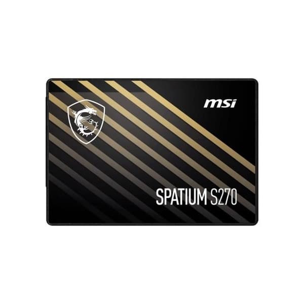 Intern SSD - MSI - SPATIUM S270 - 480GB - SATA 2.5 - Blixtrande hastigheter