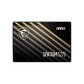 Miniatyrbild 2 av 5: Intern SSD - MSI - SPATIUM S270 - 480GB - SATA 2.5 - Blixtrande hastigheter