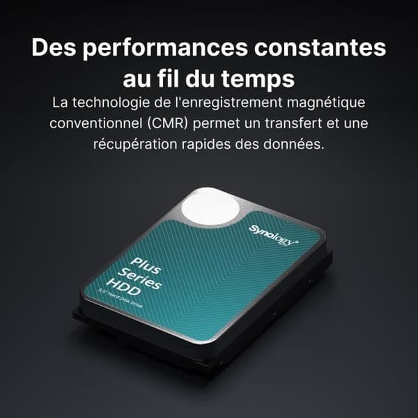 4 TB intern harddisk - SYNOLOGY - HAT3300-4T - SATA 6 GB/s - 5400 RPM